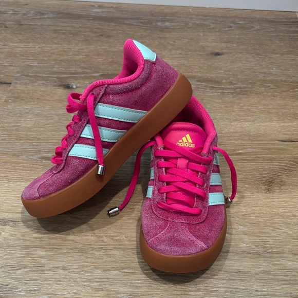 adidas Other - Adidas Fuchsia and Aqua Sneakers
